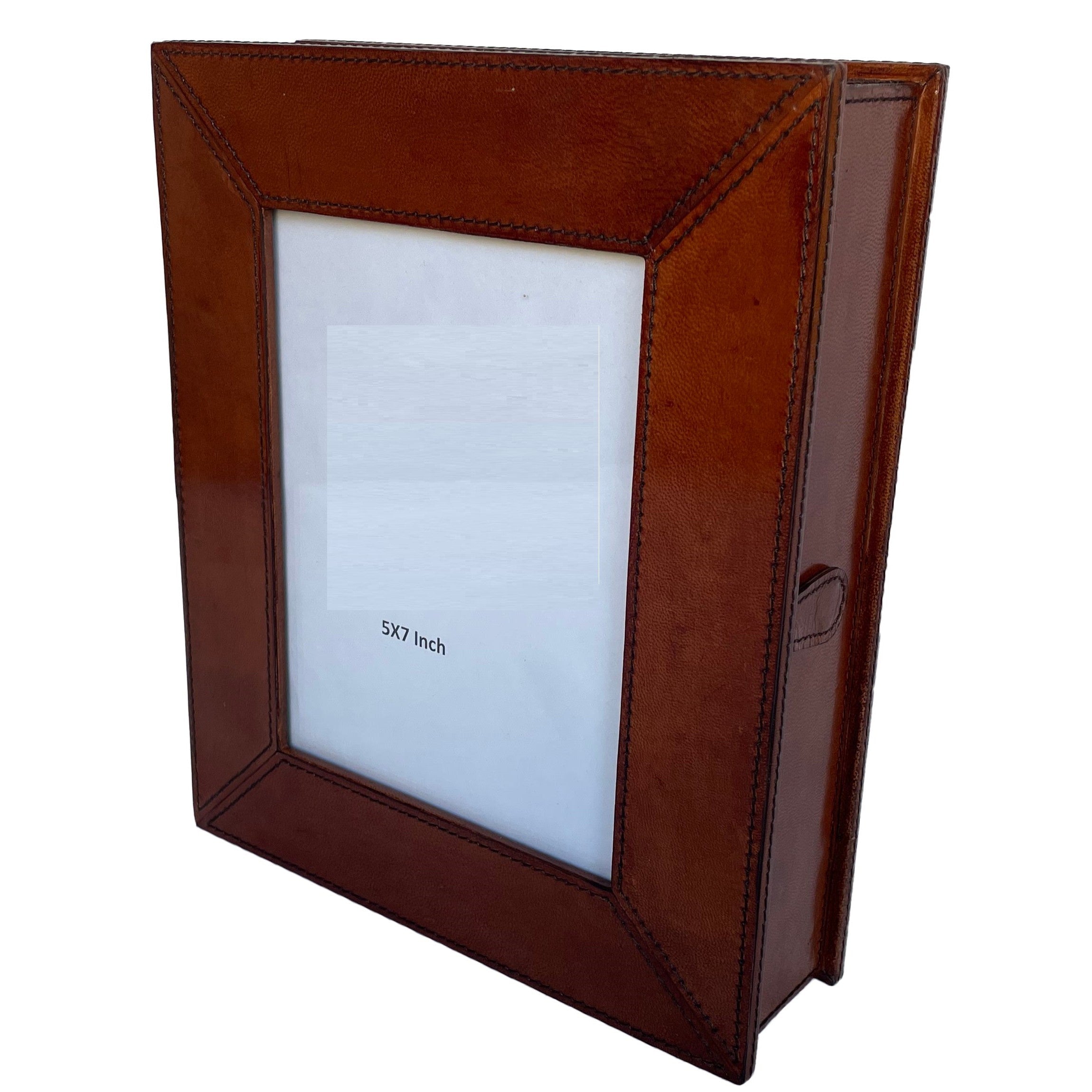 Elegant Leather Key Holder & Photo Frame Box - Small (3 Colors to Choose)