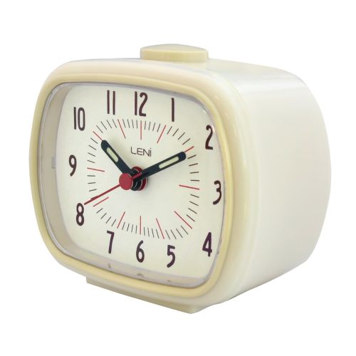 Retro Leni Pastel Shades Alarm Clock (Available in 2 Colors)