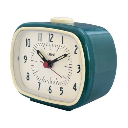 Retro Leni Pastel Shades Alarm Clock (Available in 2 Colors)