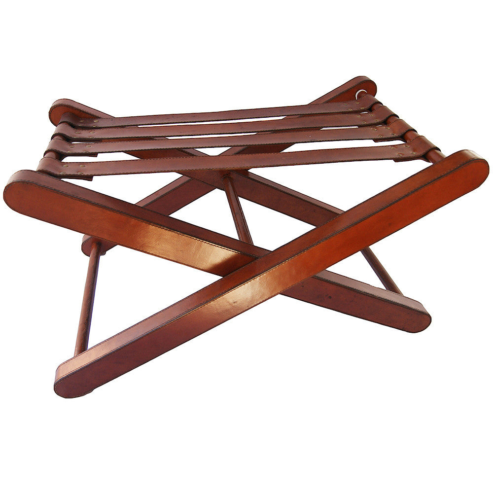 Leather Luggage Rack (Available in 3 Colors)