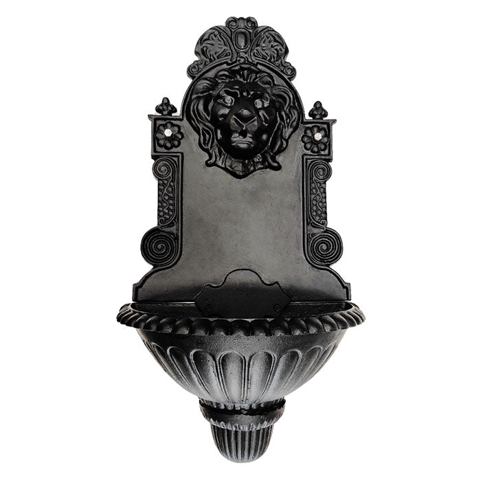 Majestic Lion Cast Iron Wall Fountain (incl Pump) (Available in 2 Colors)