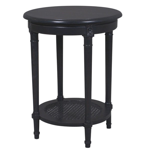 Polo Rattan Base Occasional Round Table (Choose from 3 Colours)