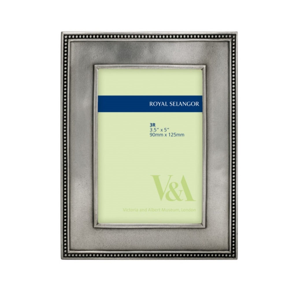 Royal Selangor Antique Bead Pewter Photo Frame (3 Sizes to Choose)
