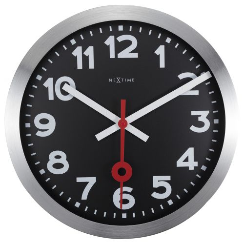 NeXtime Station Number Wall Clock 35cm (Available in 2 Colors)