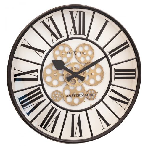 NeXtime William Wall Clock 50cm (Available in 2 Colors)