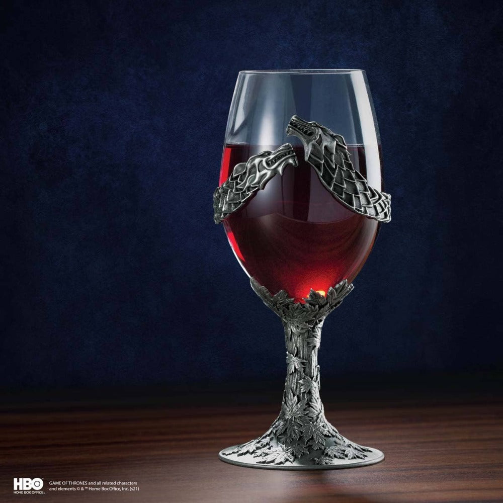 Royal Selangor Game of Thrones Queen in the North Pewter Motif Goblet