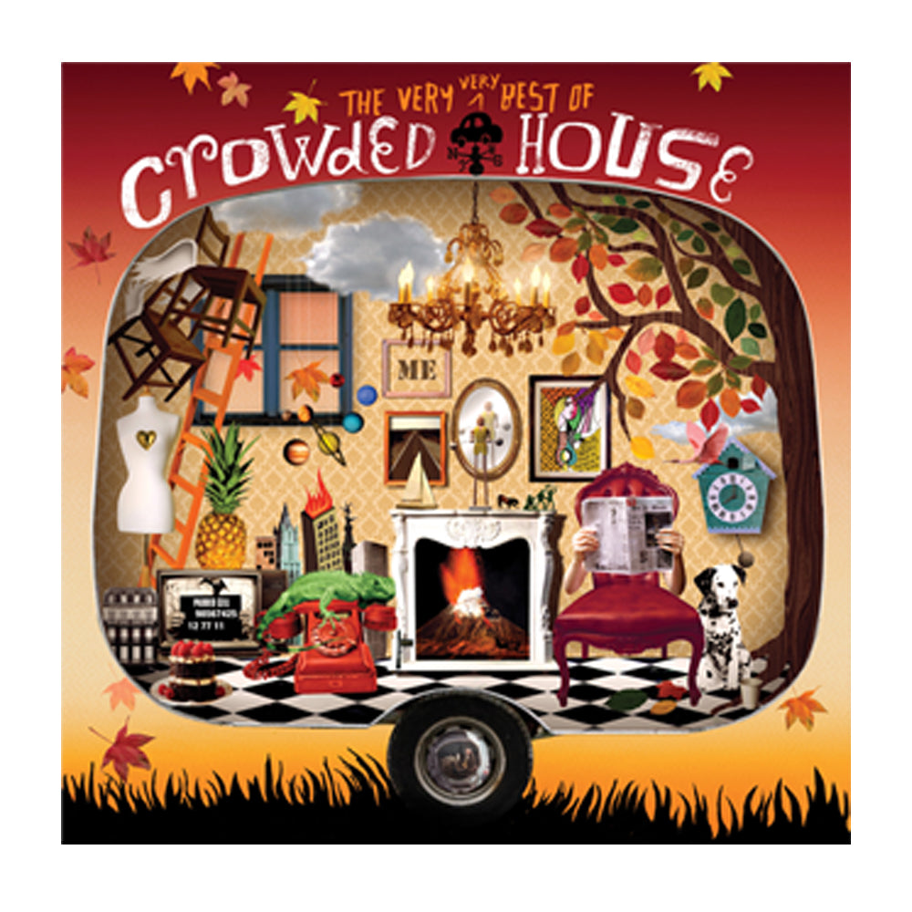 Crowded House - The Very Very Best - CD Framed Album Art