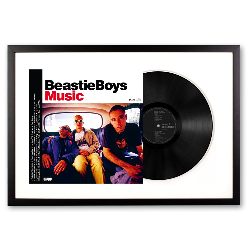 Beastie Boys - Beastie Boys Music - Framed Vinyl Album Art