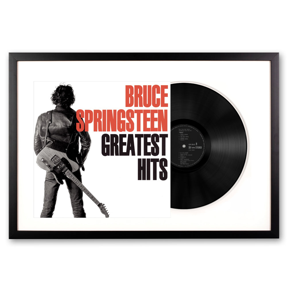 Bruce Springsteen Greatest Hits Framed Vinyl Album Art