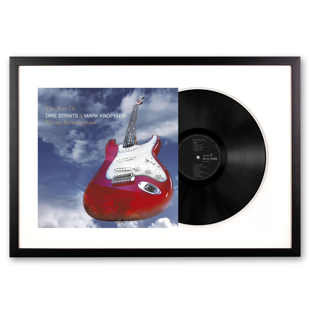 Dire Straits, Mark K The Best of Dire Straits - Framed Vinyl Album Art