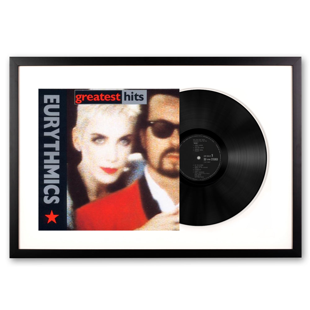 Eurythmics Greatest Hits Framed Vinyl Album Art