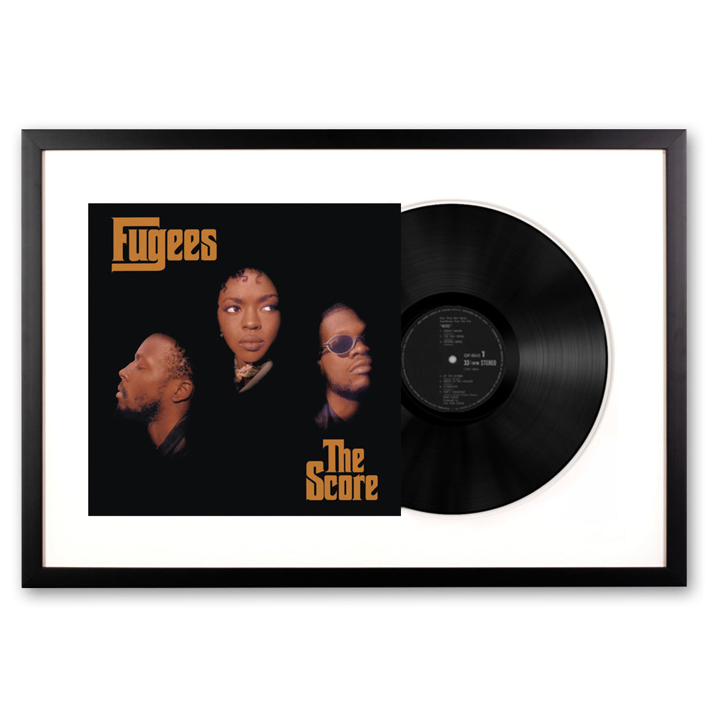Fugees the Score Framed Vinyl Album Art