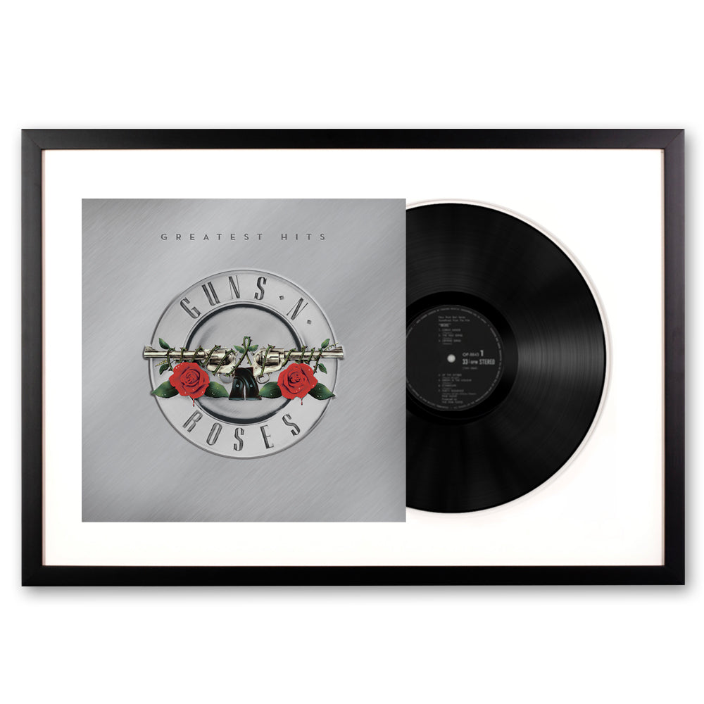 Guns N Roses Greatest Hits - Framed Vinyl Album Art