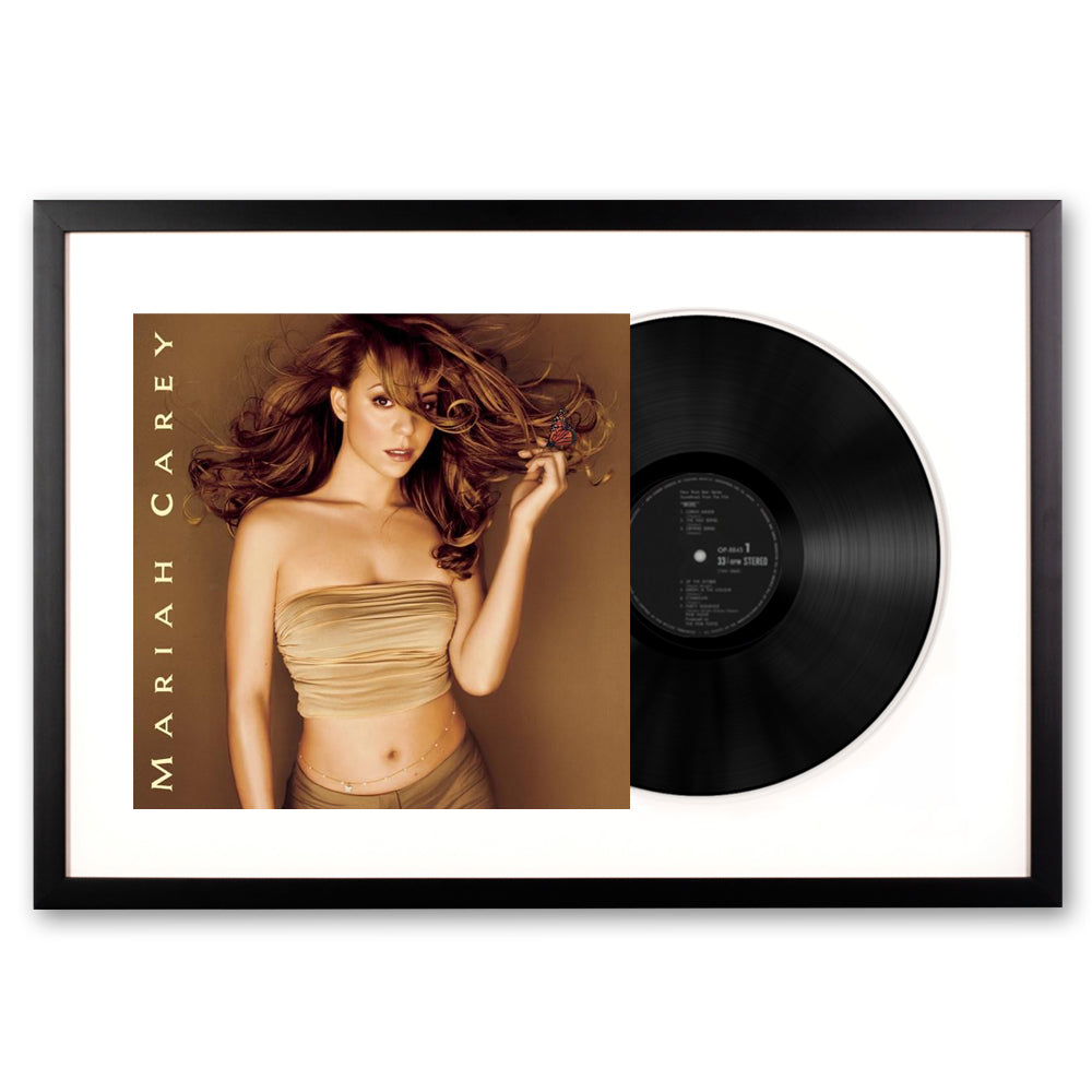 Mariah Carey Butterfly Framed Vinyl Album Art