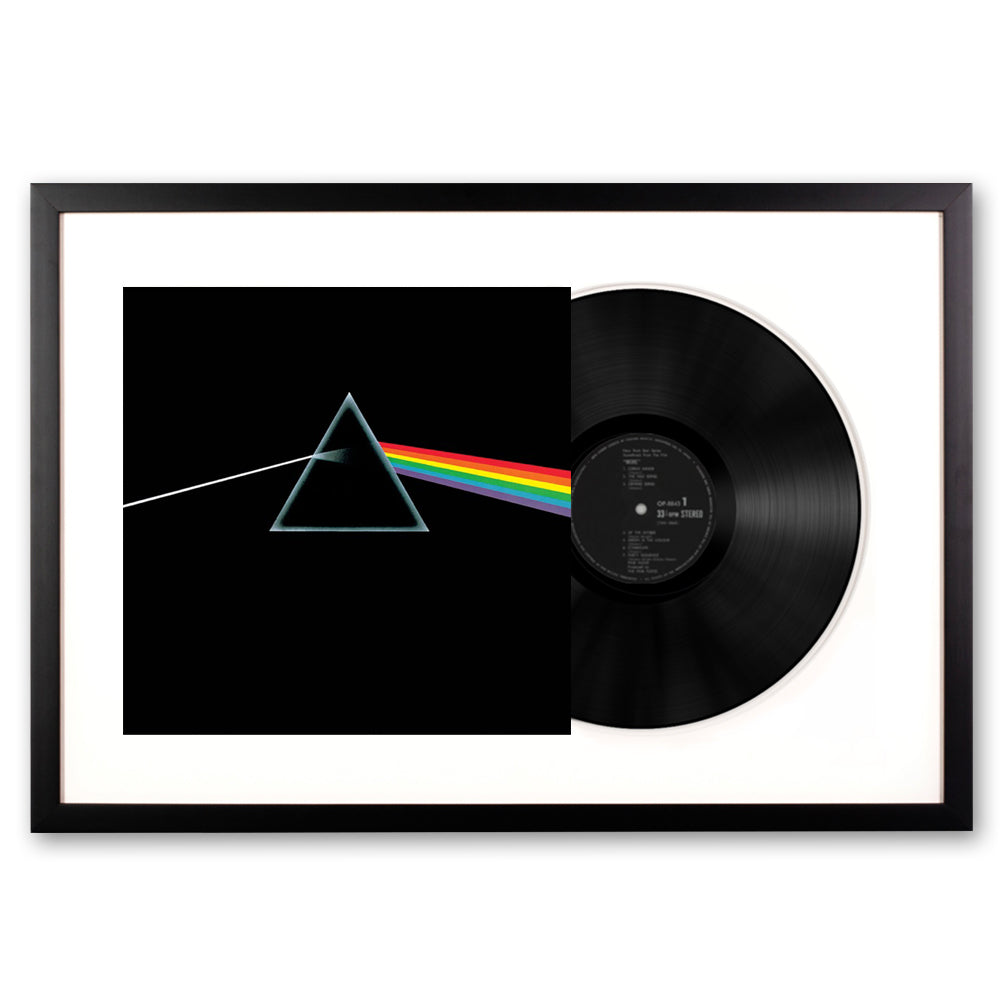 Pink Floyd the Dark Side of The Moon Framed Vinyl Album Art