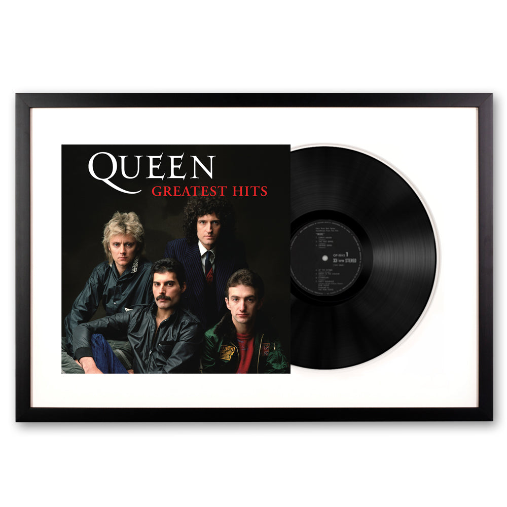 Queen Greatest Hits - Framed Vinyl Album Art