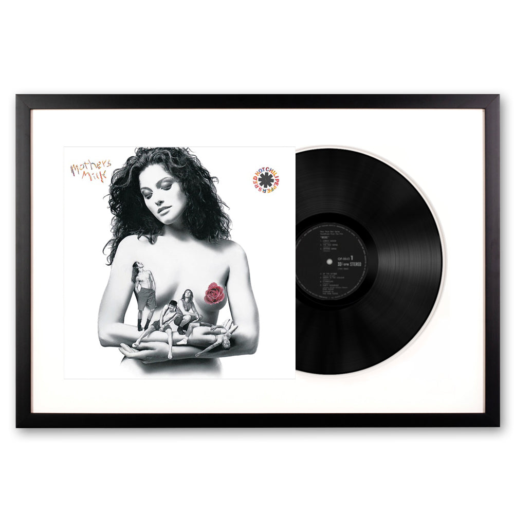 Red Hot Chilli Peppers - Mothers Milk - Framed Vinyl Album Art