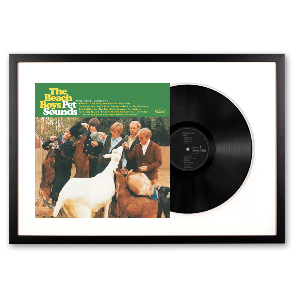 The Beach Boys Pet Sounds - Framed Vinyl Album Art