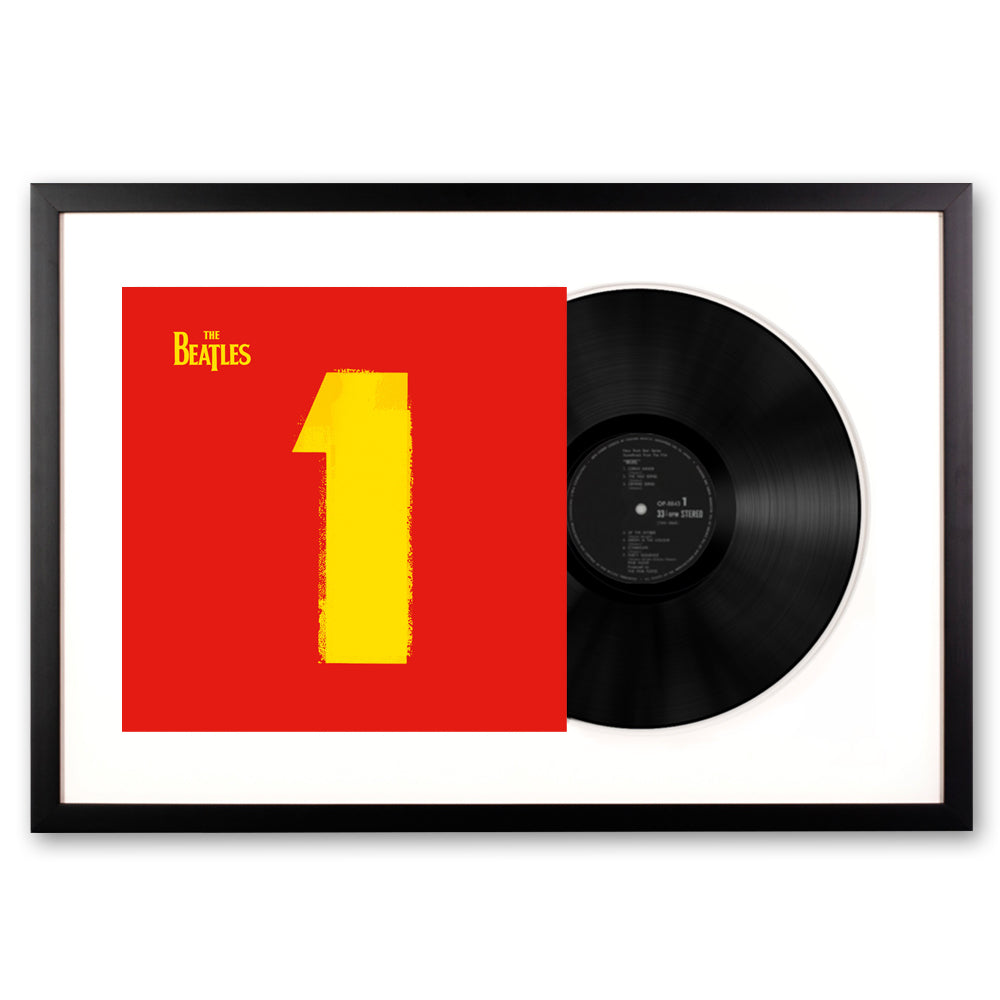 The Beatles - 1 - Framed Vinyl Album Art