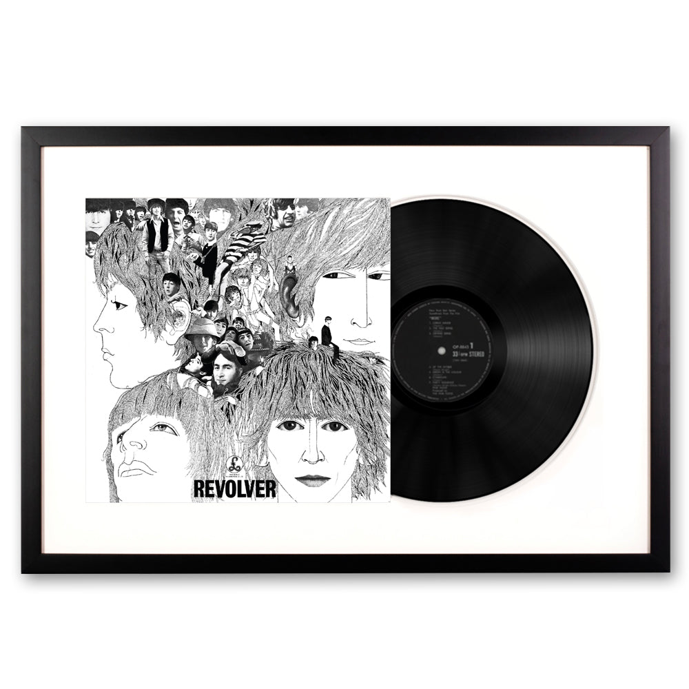 The Beatles - Revolver - Framed Vinyl Album Art