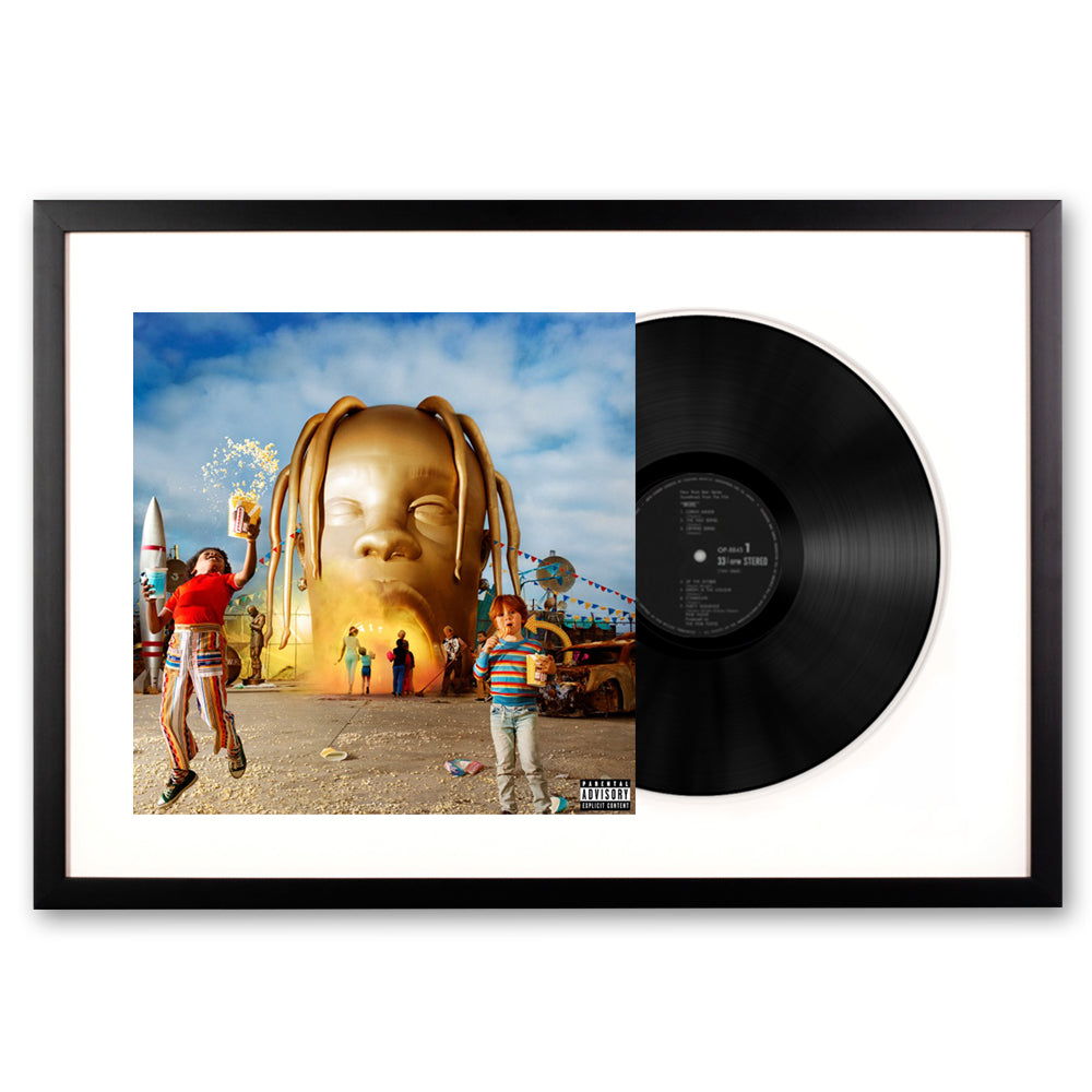 Travis Scott Astroworld Framed Vinyl Album Art