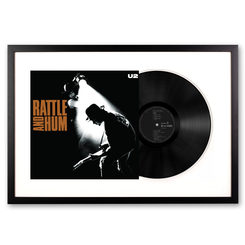 U2 Rattle and Hum - Framed Vinyl Album Art