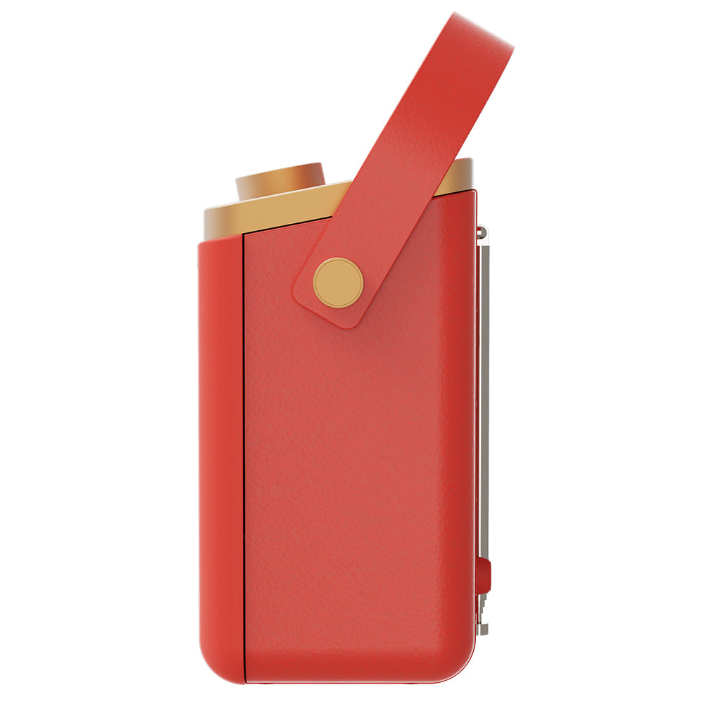 Majority Little Shelford Bluetooth & DAB Radio with Alarm Clock - Red