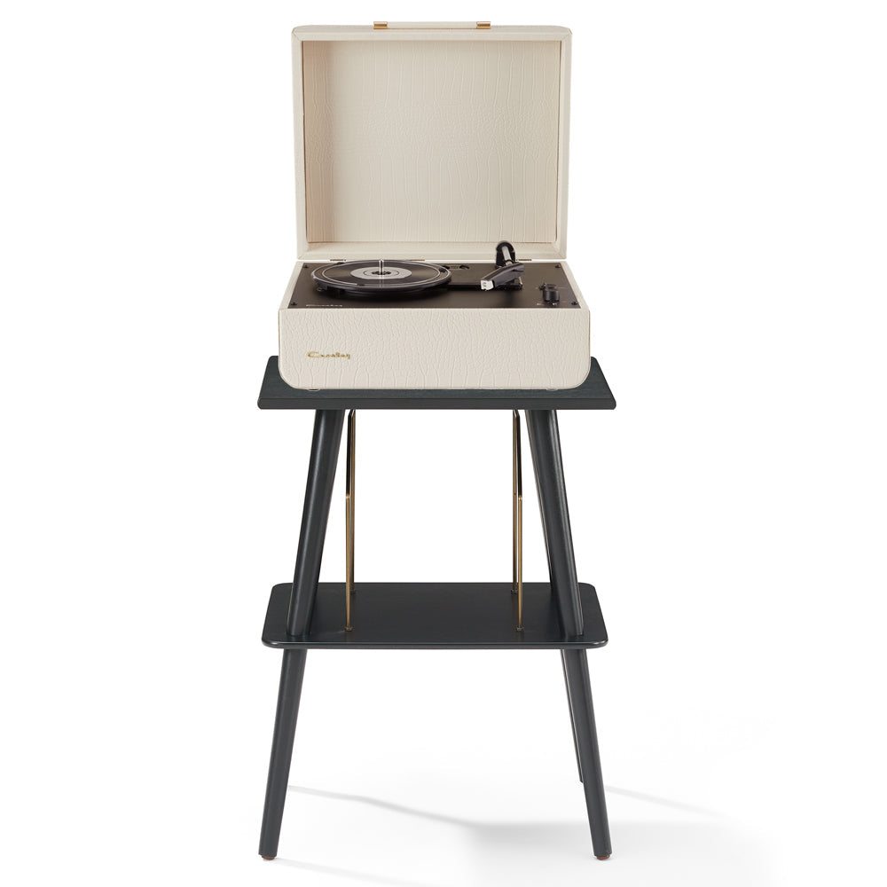 Crosley Mercury Turntable - Cream + Crosley Entertainment Stand BUNDLE