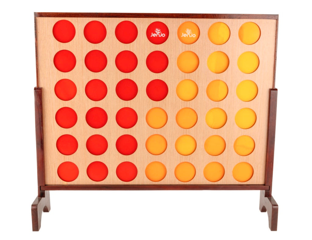 Giant Connect Four In A Row Game 120x109cm Hardwood