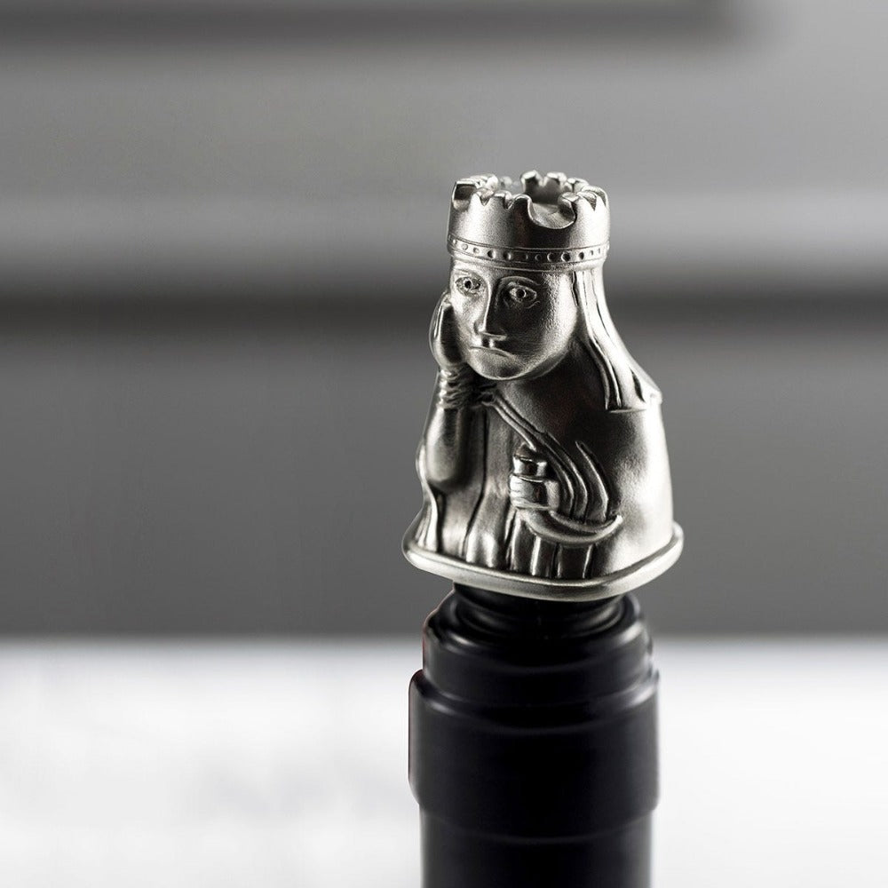 Royal Selangor Lewis Queen Pewter Wine Stopper