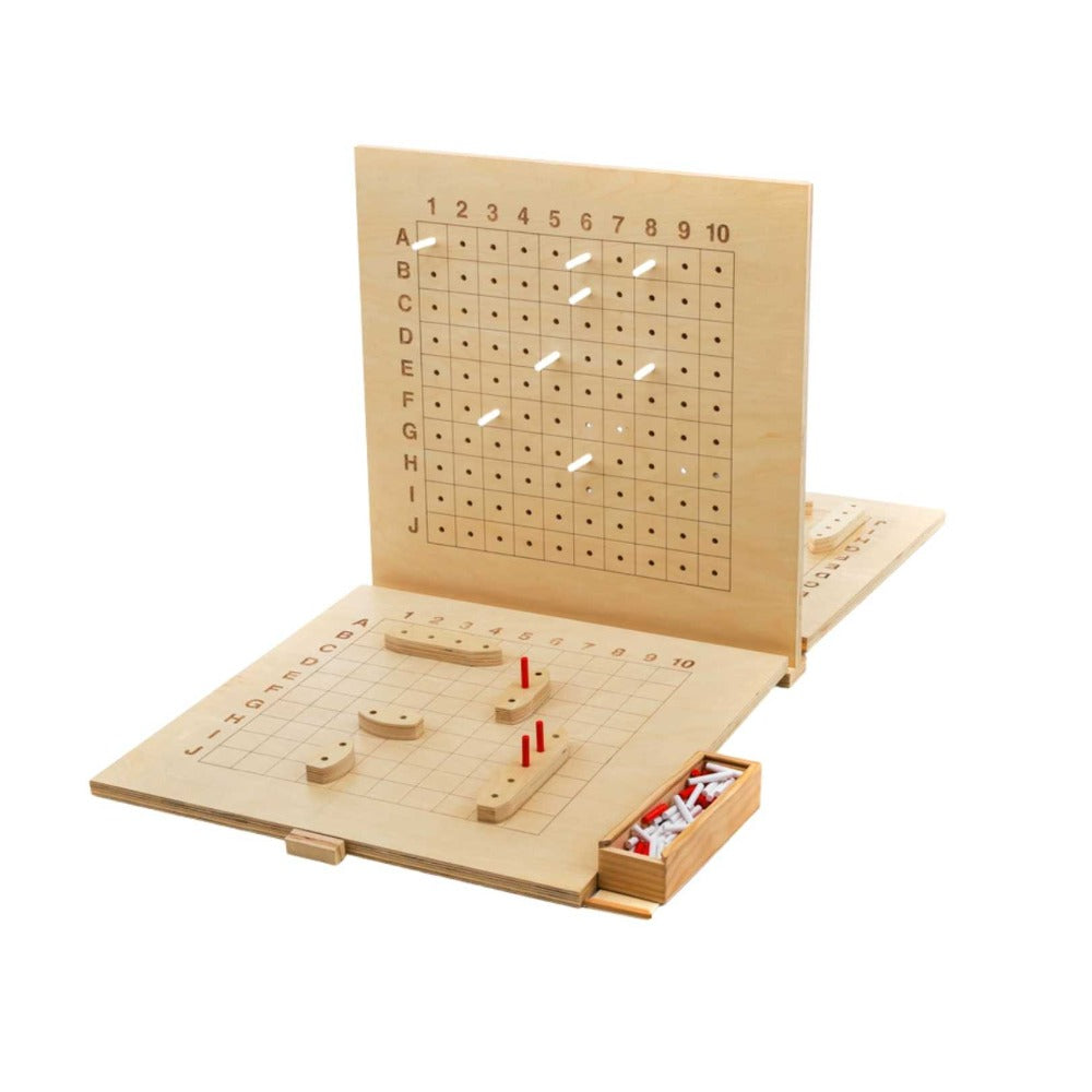 Wooden Giant Ships Game W/ Carry Bag