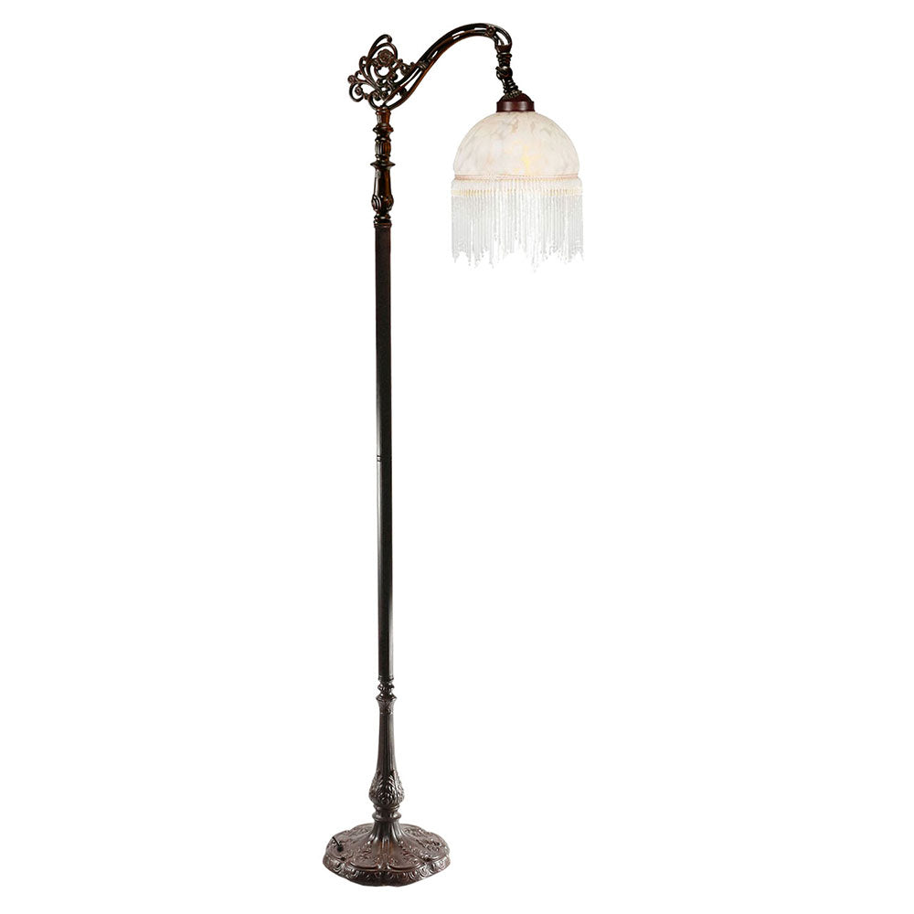 Arsine Tiffany Style Floor Lamp (2 Shade Colours To Choose)