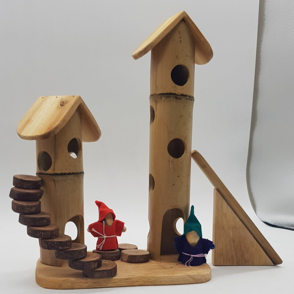 Eco-Friendly Bamboo Gnome Play Set of 20