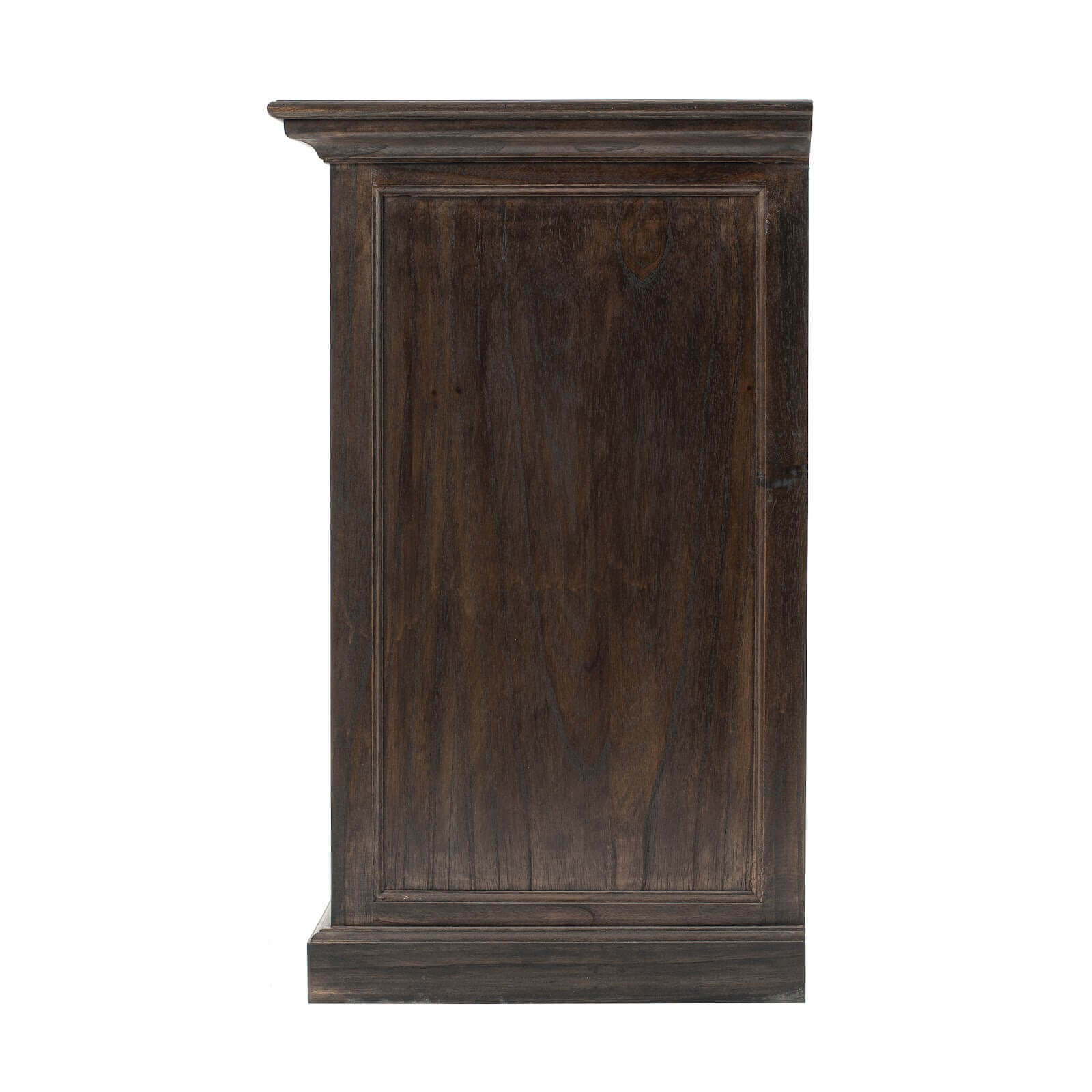 Classic Farmhouse Buffet 4 Drawers 2 Doors & 4 Baskets Black