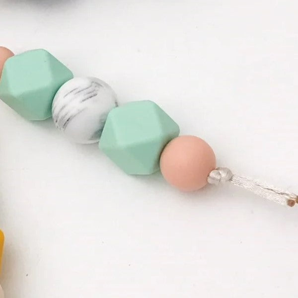 MINI Silicone Keychain / Bag Charm