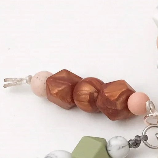 MINI Silicone Keychain / Bag Charm