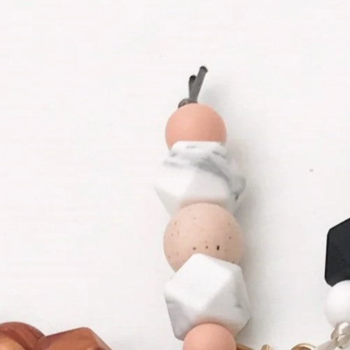 MINI Silicone Keychain / Bag Charm