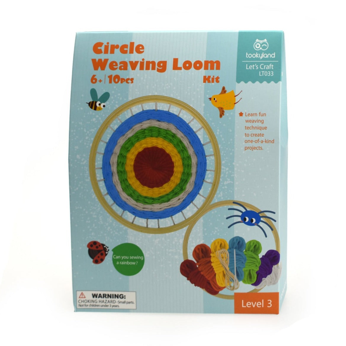 Round Wooden Loom Craft Kit