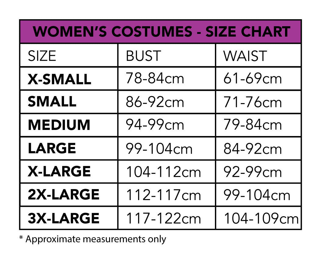 Beetlejuice Movie Deluxe Women's Costumes (Available in 4 Sizes)
