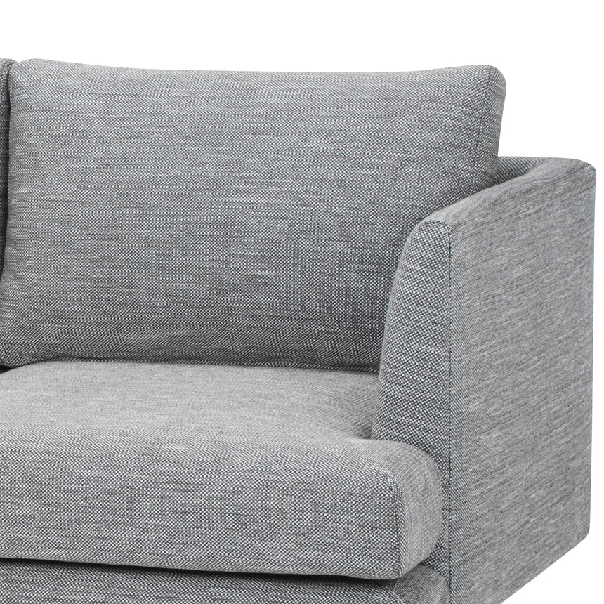 Gallery Glamour 3-Seater Sofa - Graphite Grey