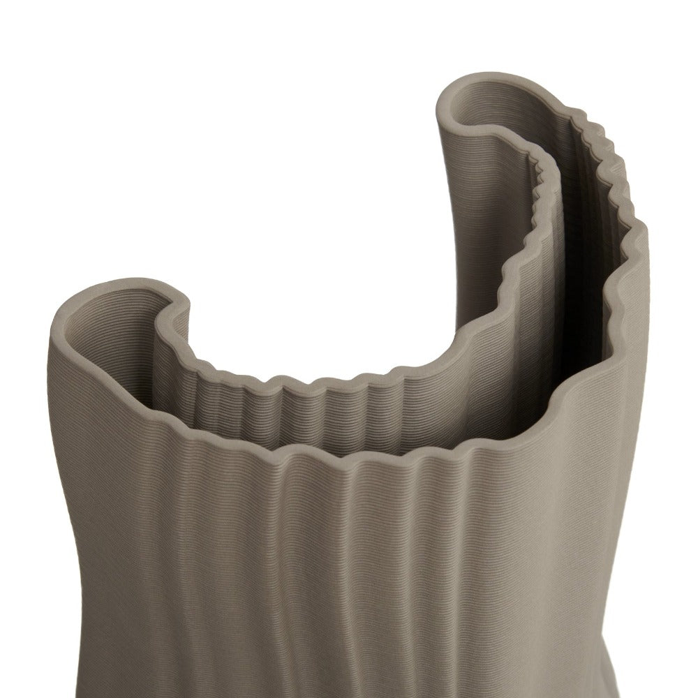Classic Charm Ceramic Vase  30cms - Tan