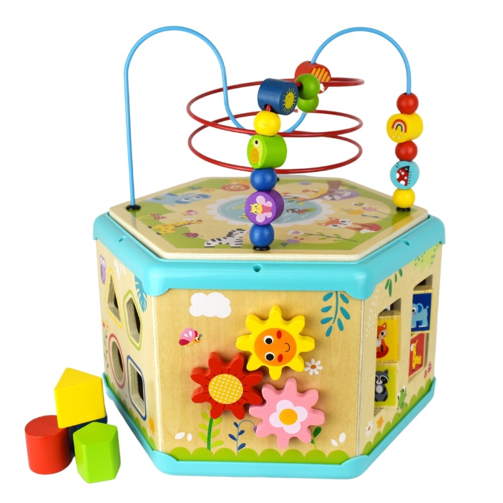 7 In 1 Kids Hexagon Educational Activity Toy