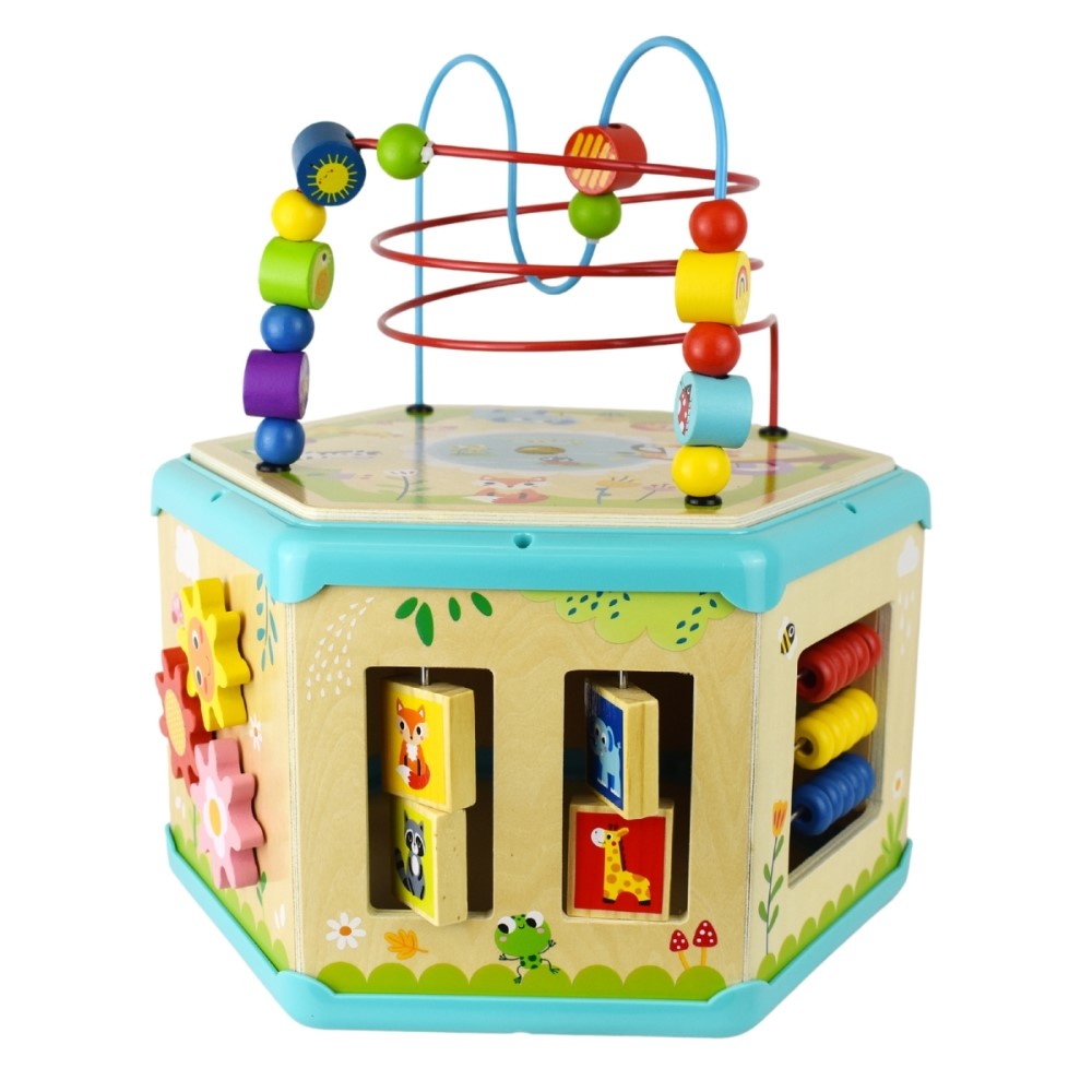 7 In 1 Kids Hexagon Educational Activity Toy