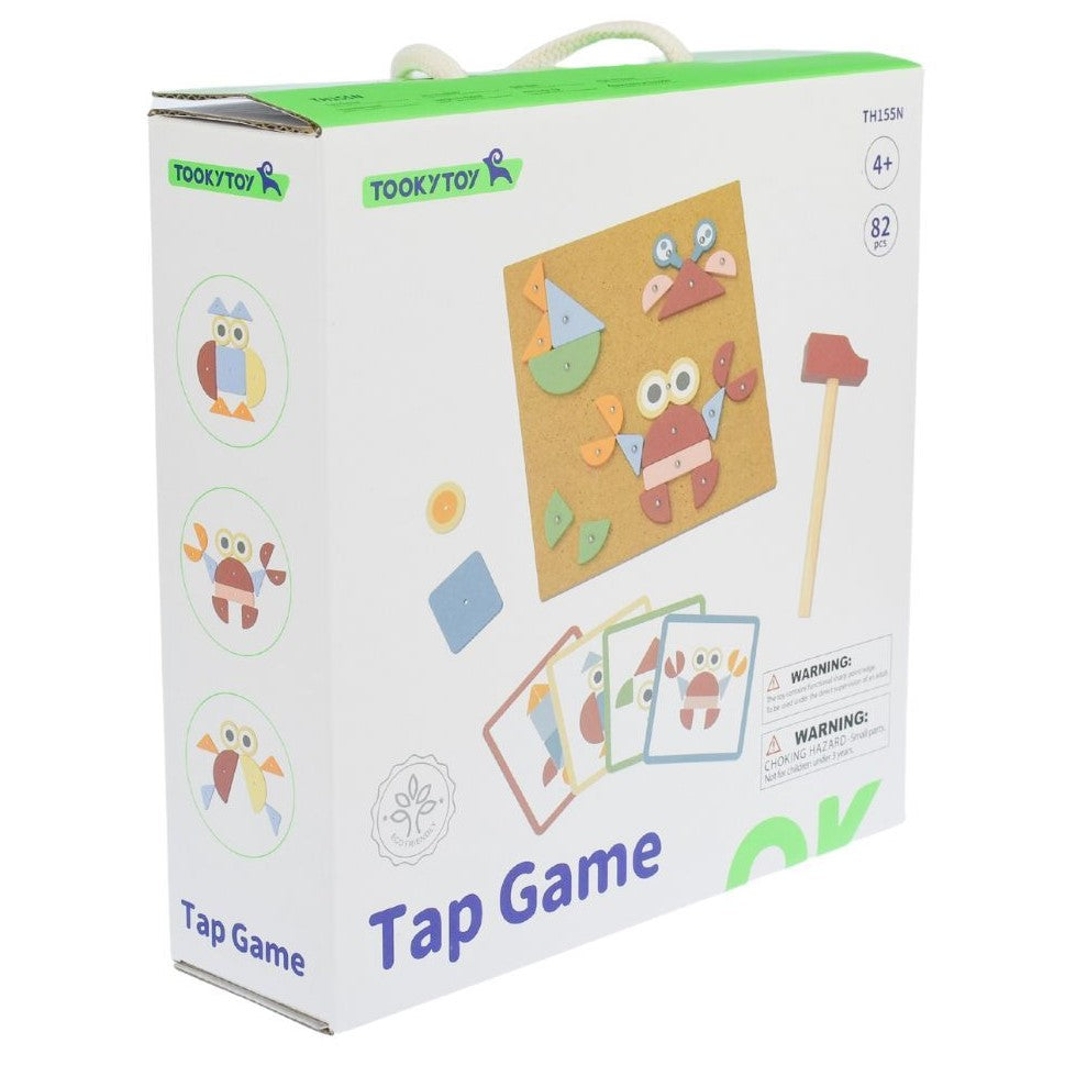 Forest Friends Wooden Tap Tap Game