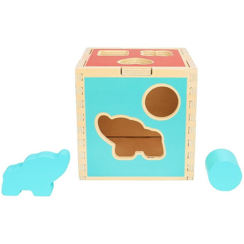 Toddlers Cube Animal Shape Sorter Puzzle Toy