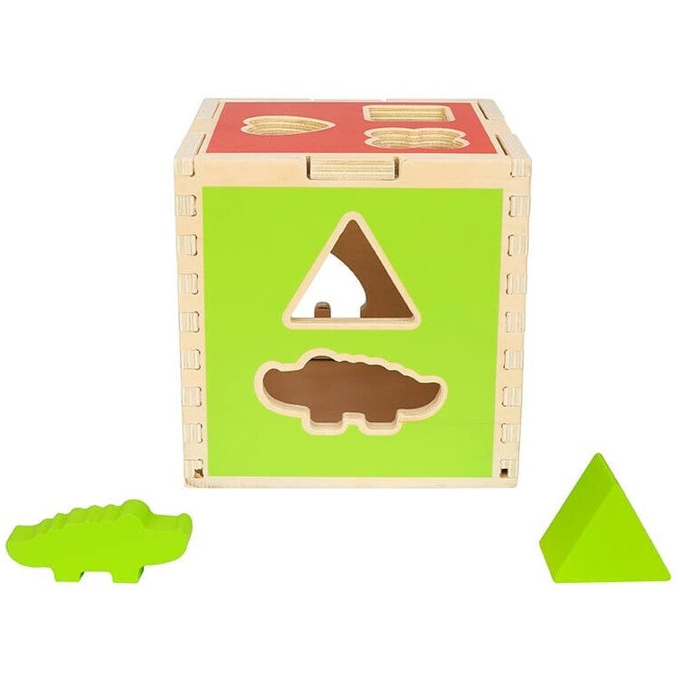 Toddlers Cube Animal Shape Sorter Puzzle Toy
