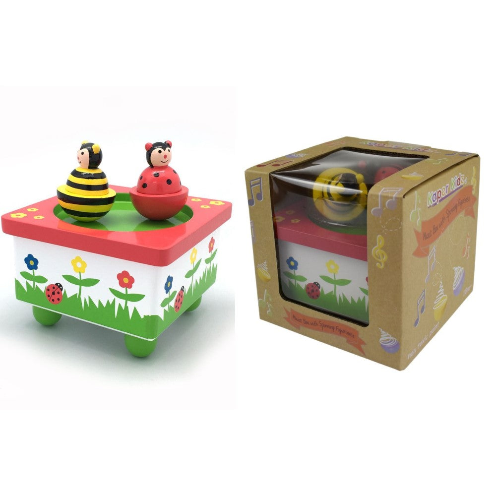 Toddlers Magnetic Music Box - Dancing Bee & Ladybird