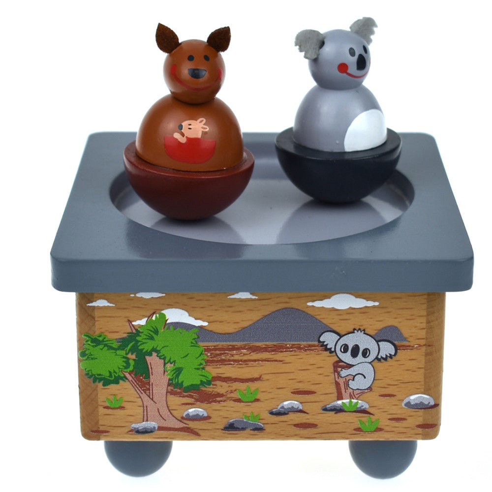 Toddlers Magnetic Music Box - Dancing Koala & Kangaroo