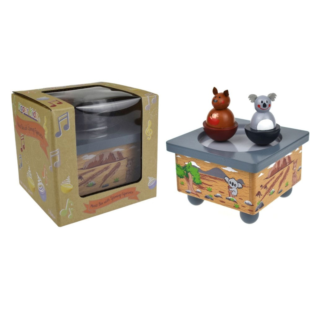 Toddlers Magnetic Music Box - Dancing Koala & Kangaroo
