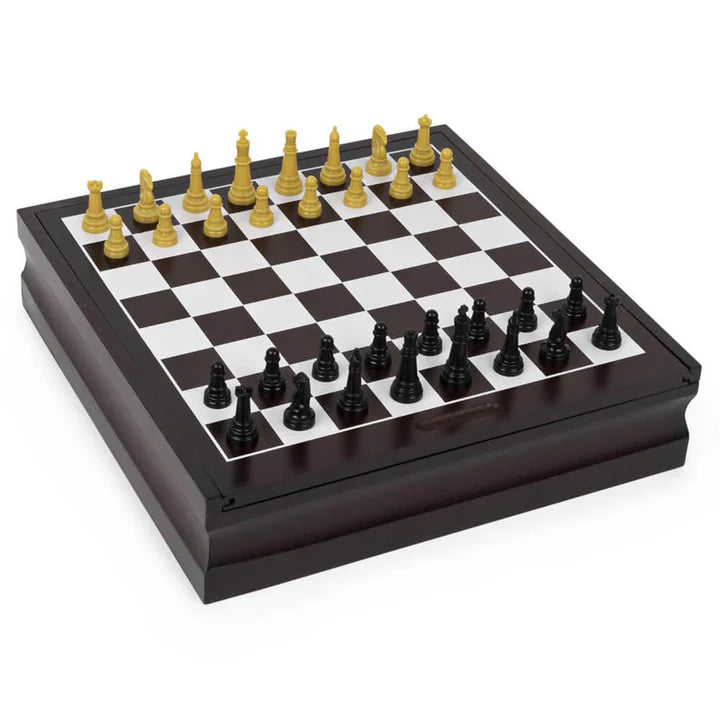 10 Game Set In Cabinet Board Game